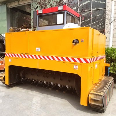 New Type Chicken Fertilizer Window High Efficiency Compost Turner Crawler Compost Making Machine Recycle Equipment